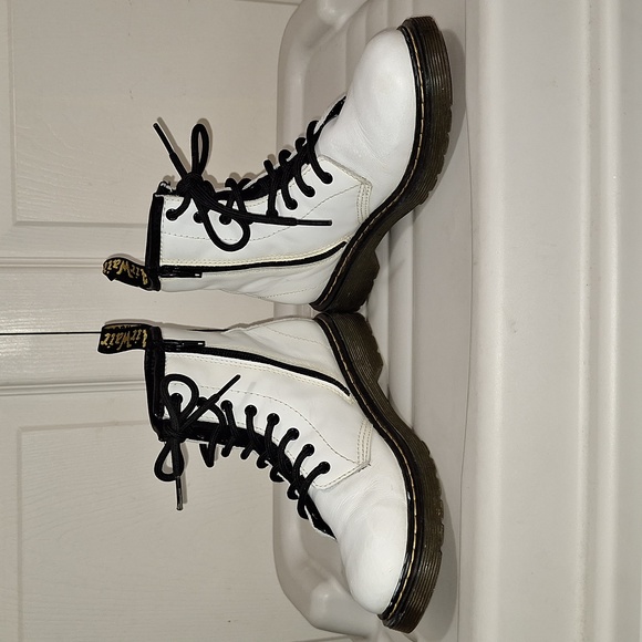 Dr. Martens combat boot - 3 - white/black - Picture 6 of 12
